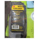 1 pack firm grip polyurethane coated large gloves