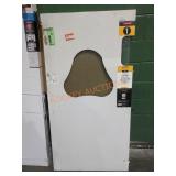 60" Tempered Glass Sliding Bathtub Door