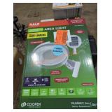 Halo solar powered led area light