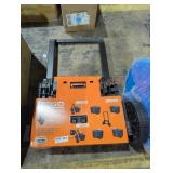 Ridgid telescopic handle with wheels