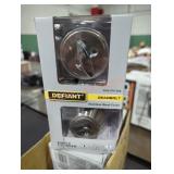 6 defiant single cylinder deadbolts