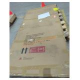 54" x 70" Brushed Nickel Shower Door