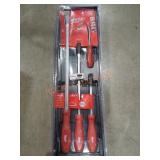 Milwaukee 4 PC Pry Bar Set