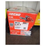 Echo gas powered chainsaw