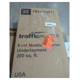3 Rolls Traffic Master Moisture Barrier