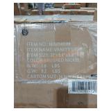 Vanity Light 32"ï¿½9.4"ï¿½8.8" Brushed Nickel