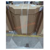 24" x 24" x 36" Diagnol Corner Wall Cabinet