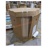 24"x36"x24" Unfinished Corner Wall Cabinet