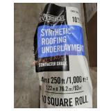 Synthetic Roofing Underlayment