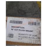16" CCT Flush Mount Light
