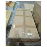 BYBLIGHT Wood Shoe Storage Cabinet