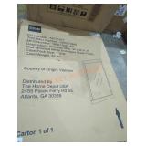 28" x 40" Wall Mounted Mirror