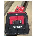 1 husky 7" 3 pocket pouch bag