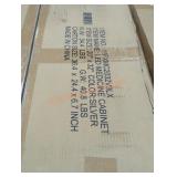 Silver LED Medicine Cabinet 20" x 32"