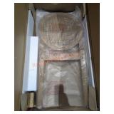 (2) Upholstered Cane Back Dining Chairs