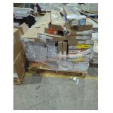 Skid Assorted Vinyl Plank Flooring and Stair