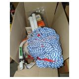 Box Lot Of Assorted Home Improvement Items