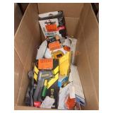 Box Lot Of Assorted Home Improvement Items