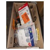 Box Lot Of Assorted Home Improvement Items