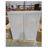 White Wall Cabinet 36" x 13" x 42"