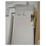 Delta 48" Frosted Shower Glass Panel