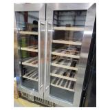 23.4" 42 Bottle Dual Zone Wine Refrigerator