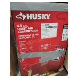 Husky 4.5Gal Quiet Air Compressor