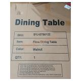 Flora Dining Table Walnut