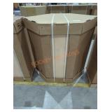 24" x 24" x 36" Diagnol Corner Wall Cabinet