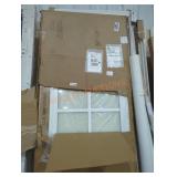 30" x 80" Frosted Glass Interior Door