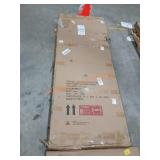 24" x 72" Shower Door Brushed Gold