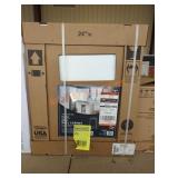 24" x 30" x 12" White Wall Cabinet