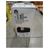 Elite Large Black Mailbox