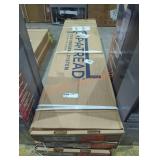 Vinyl Overlay Stair Tread and Reversible Riser Kit