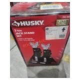 Husky 3 Ton Jack Stand Set