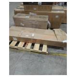 Provence 2 Glass Door White Bookcase