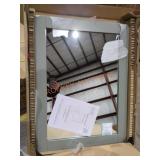 Green Sage Framed Mirror