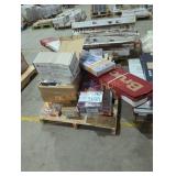 Skid Assorted Vinyl Plank & Hardwood Flooring,