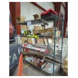 Rack Lot Assorted Small Tools & Home Improvement