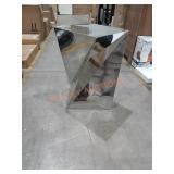 22" Sasona Silver Twisted Accent Table