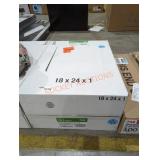 Box of HDX Filters 18" x 24" x 1"