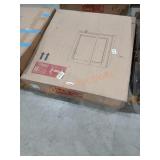 30" x 32" LED Medicine Cabinet Silver