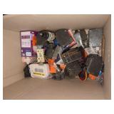 Box Lot Of Assorted Home Improvement Items