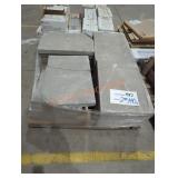 Skid 16" x 24" Pewter Concrete Slabs