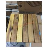 Skid Lot 12"x12" Acacia Wood Deck Tiles