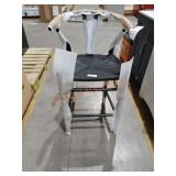 Black High Top Chair