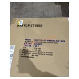 Headboard Panel and Support Bars