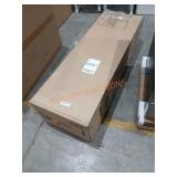 Pomona 48" Brown Solid Wood Coat Hook w/ Storage