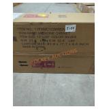 Silver LED Medicine Cabinet 12" x 36"