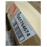 (3) 2" Cordless Faux Wood Blind, White 48.5" x 64"